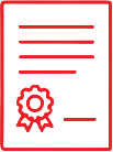 Icon representing complete electrical compliance and certification